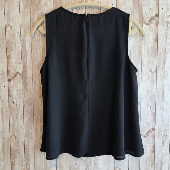 G By Guess Black Sleeveless Top Size S - Picture 7 of 9